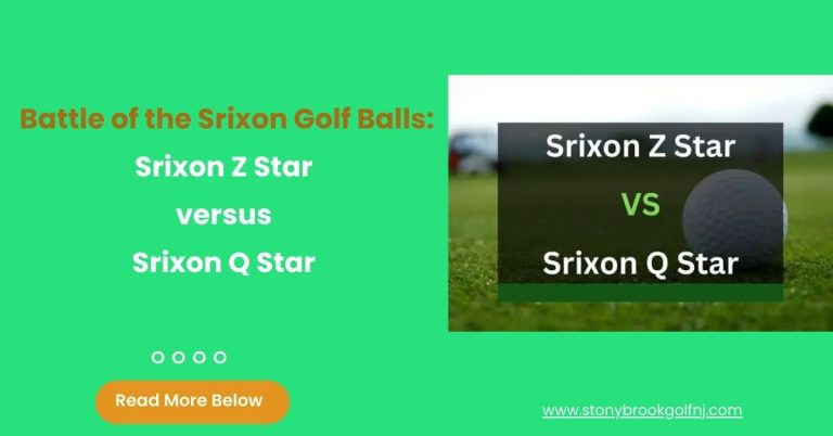 Srixon Z Star versus Srixon Q Star 10